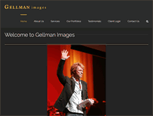 Tablet Screenshot of gellmanimages.com